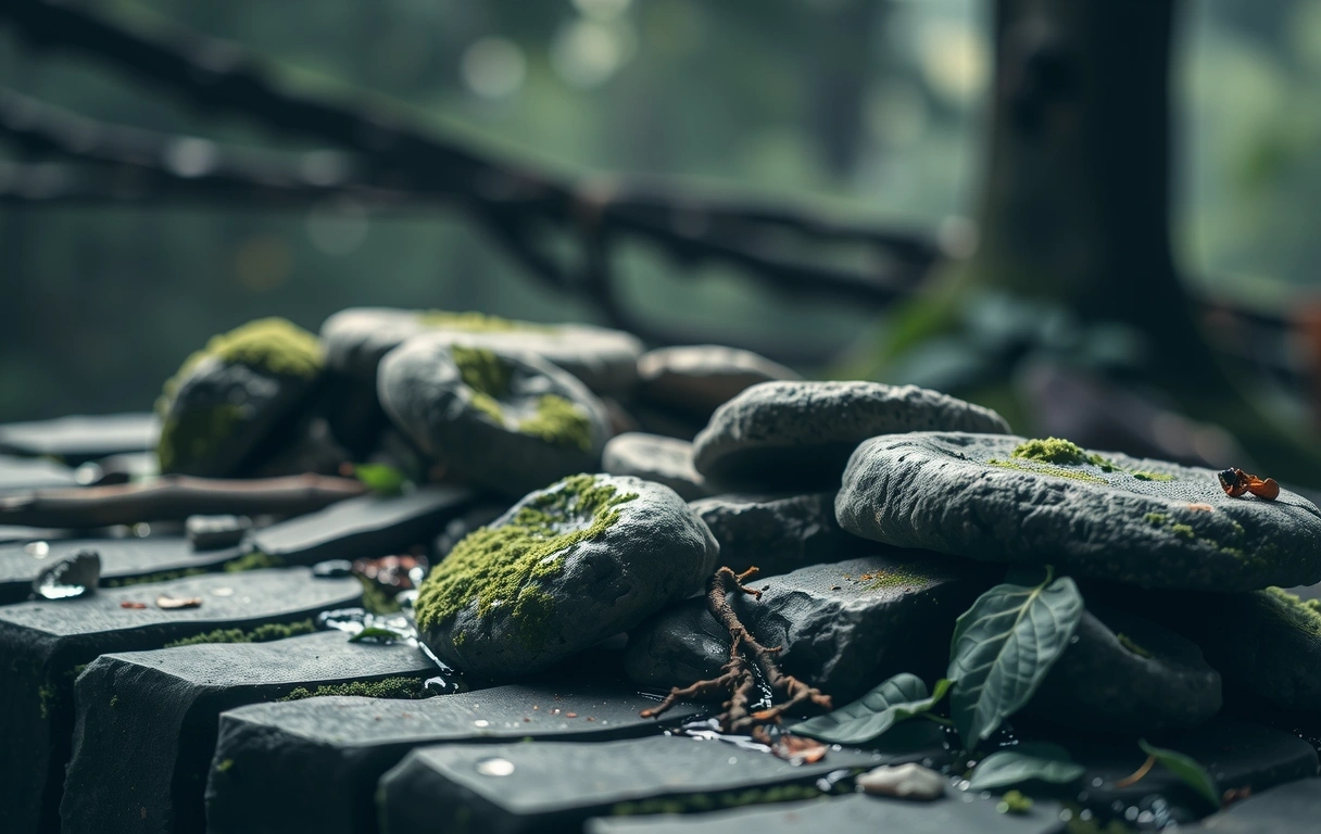 Zen Garten Atmosphäre